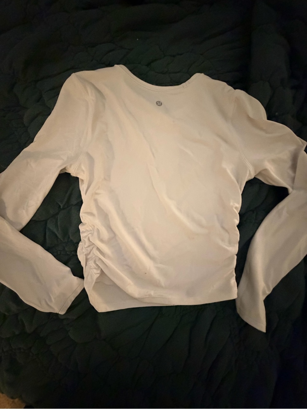 Lululemon all it takes nulu long sleeve with side ruching - Picture 2 of 5